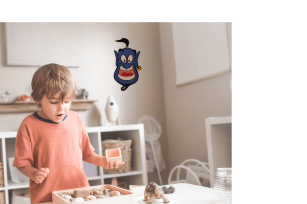 Ahşap Oyun çocuk odası tablosu - Görsel 3